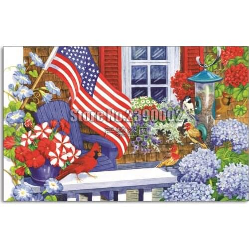 Diy 5D Diamond Painting Birds Gardening & Flowers Patriotic Diamond Mosaic Diamond Embroidery Cross Stitch Home Decor Art Gifts