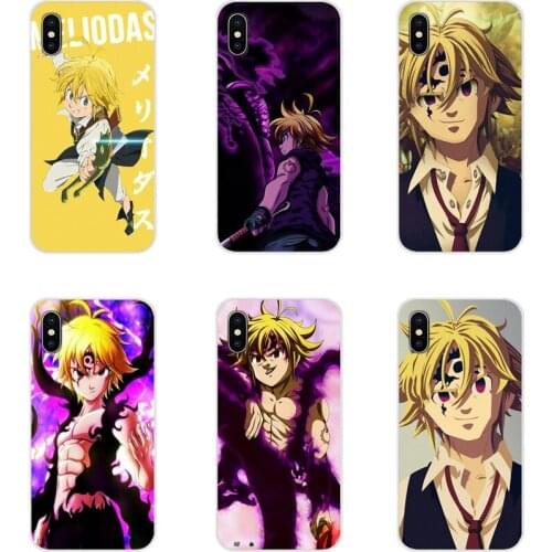 For Huawei Y5 Y6 Y7 Y9 Prime Pro GR3 GR5 2017 2018 2019 Y3II Y5II Y6II Nanatsu No Taizai Meliodas Accessories Phone Shell Covers