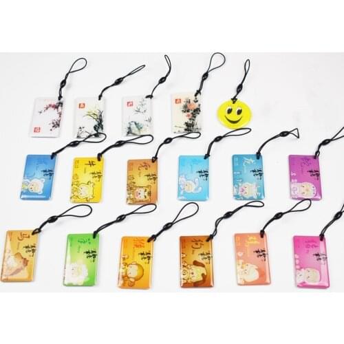 10pcs/lot RFID Key Tag Access Control Card 13.56 MHZ Contactless High Frequency IC Cards White PVC Access Attendance NFC Card