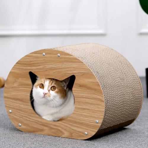 Cat Scratchers For Indoor Cats Grinding Claw Sisal Claw Board Cardboard Cat Scratcher Wear-resistant And Scratch-resistant Multi