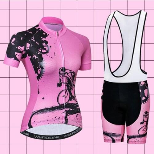 Summer Cycling Tshirt Clothing Bicycle Jersey Sets Bike Skinsuit Pants Breathable Pro Team Uniform Tricota Maillot Ropa Ciclismo