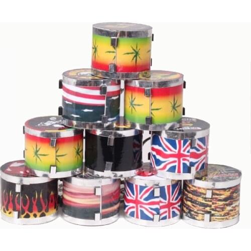 Miniature Drum Key Chain, 10 Deigns Available