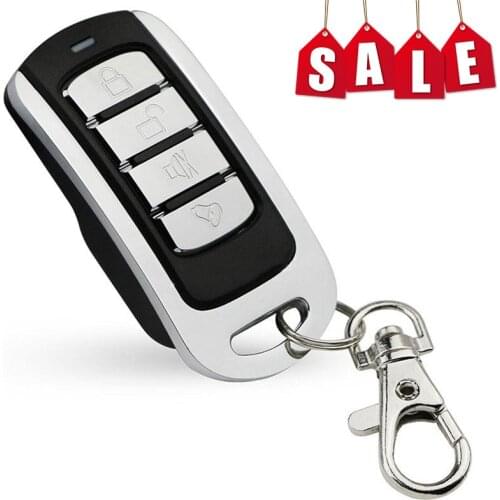 Multi-Frequency Remote Control Cloning Garage Door Opener 433 315 310 303 Mhz 4-Channel 868 Fixed Copy Rolling Code Optional