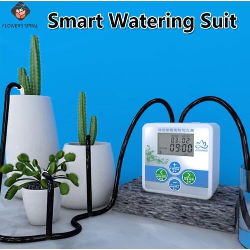 The New Home Gardening Drip Irrigation Device Intelligent Timing Watering System Spray Sprinkler Automatic Plant Watering 2021