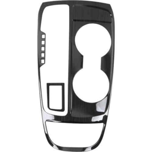 NEW-Stainless Steel Car Gear Panel Cup Frame Trims for Chevrolet Equinox 2017 2018 2019 2020 Accessories Parts Auto