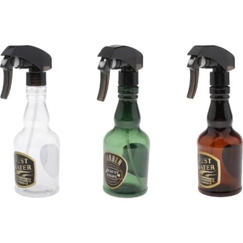 Plastic Spray Bottle Mist Hairdressing Salon Barber Hair Tool Flower Sprayer