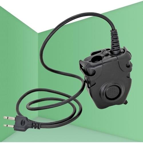 Suitable for PRC152\148 tactical headset connection adapter brand new Peltor 2-pin PTT