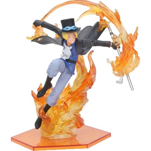 Sabo One piece Anime Sabo Figure One piece 1/8 scale painted collection model toys 18cm