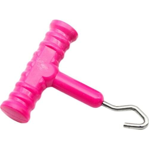 Grip+Stainless Steel Smooth Knot Hook Carp Fish Knot Puller Rig Making Rig Tool Terminal Fishing Tackle Accessories