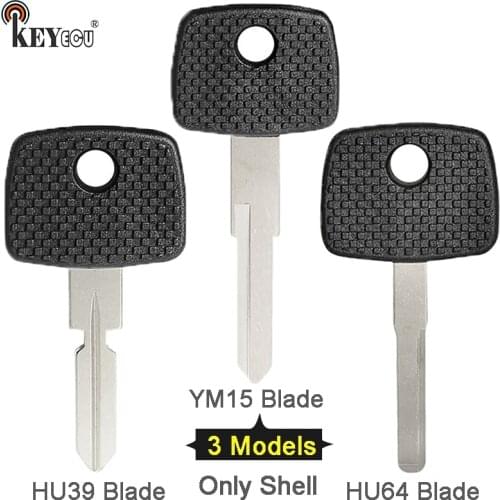 KEYECU for Mercedes Benz Vito Actros Sprinter V Class Replacement Transponder Key Shell Case Fob HU39/ HU64/ YM15 Blade