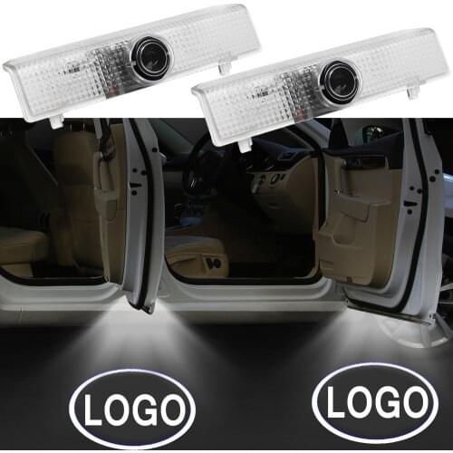 2pcs For Nissan Logo Door Light Led Projector Ghost Shadow Welcome Light For Teana Altima Armada Maxima Quest Titan Car Tuning