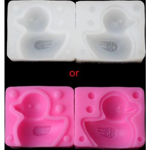 3D Big Duck Shape Silicone Mold Cake Fondant Soap Candle Resin Jewelry Mould 1XCA