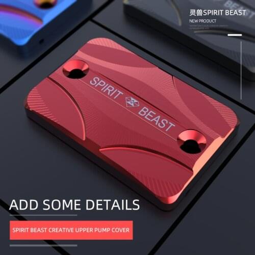 Spirit Beast Accessories Calf N1s on the Pump Cover Decorative Motorcycle Brake Oil Pump Cover Tnt 125 Bws 125 Oil Pot Cover