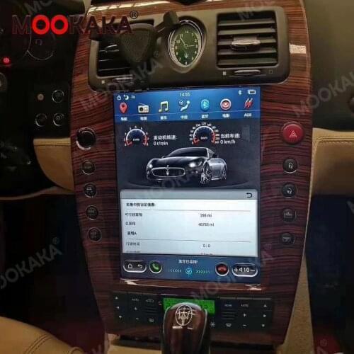Tesla Style Android 9.0 64GB Car Multimedia Player For Maserati Quattroporte 2004 - 2012 DSP Auto Radio GPS Navigation Headunit