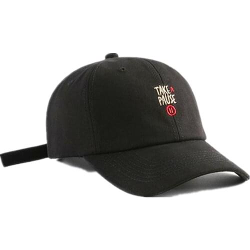 Letter Embroidery Cotton Casquette Baseball Cap Adjustable Snapback Hats for Men and Women 15