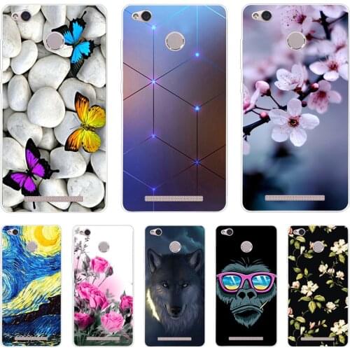 Phone Cases For Xiaomi Redmi 3 Pro 3s Redmi 3s Cover Silicon Phone Back Cover for Xiaomi Redmi 3 Pro Case Redmi 3 S Pro Case