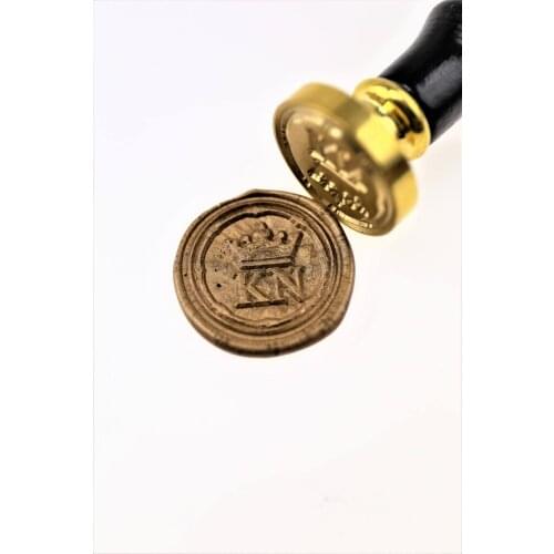 Personalized Initials with square wreath wax seal stamp/Custom monogram wedding seals/wedding invitation seal/custom wedding sta