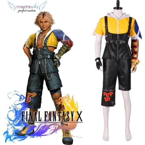 FINAL FANTASY X Tidus Cosplay Carnaval Costume Halloween Christmas Costume