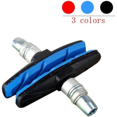 2015 NEW 1Pair Mountain Road Bicycle Cycling Bike Braking V-Brake Holder Shoes Rubber Pads Blocks Durable Parts SCC001