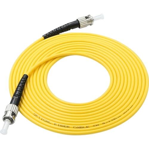 Fiber optic jumper5PCS/bag ST/ UPC-ST/ UPC Simplex mode fiber optic patch cord Cable 2.0mm or 3.0mm FTTH fiber optic jumper cabl