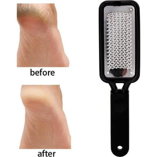 Pedicure Foot File Tools Professional Rasp Callus Remover Hard Dead Skin Stainless Steel Foot Scraper Colossal Grater Scrubber