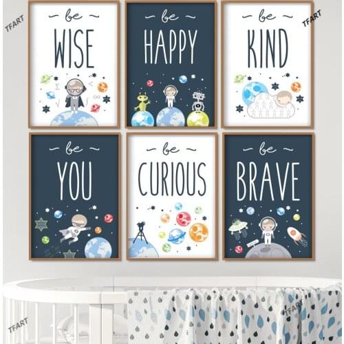 Astronaut Planet Rocket Art Deco Diamond Painting Diamond Embroidery DIY Full Diamond Embroidery Room Decoration