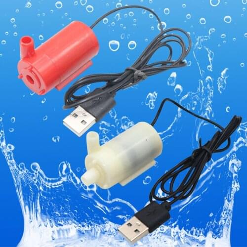10 Pcs DC 3V 5V 6V Submersible pump Micro Submersible and Amphibious DC Motor Pump Water pump 3/4.5V 3L/H Support Drop Shipping