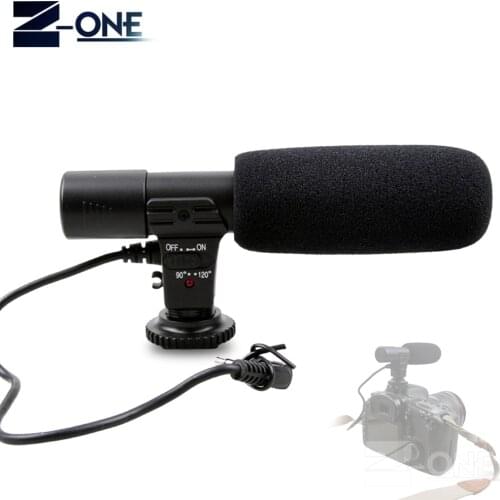 Mic-01 Professional Condenser Camera Microphone for Canon EOS M2 M3 M5 M6 800D 760D 750D 77D 80D 5Ds R 7D 6D 5D Mark IV