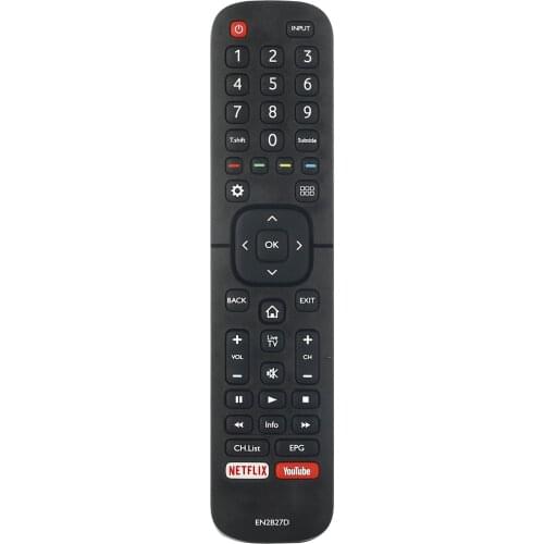 Remote Control EN2B27D RC3394417/03 for Dexp lcd TV F40/43/49/55C8000H H32C8000H F32/43/49D8100H U43D9100H