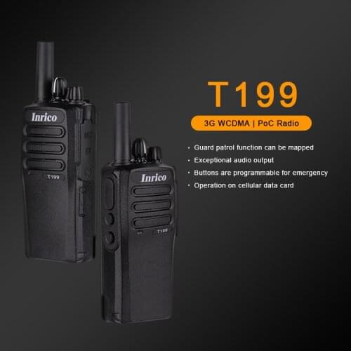 Camoro Zello Android Walkie Talkie 3G Gps Wifi Poc Network Radio GSM WCDMA Walkie Talkie Inrico T199 Zello Two Way Radio