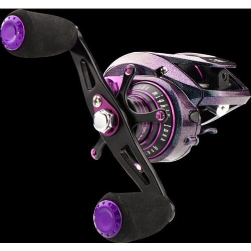 Left/Right Hand Baitcasting Fishing Reel 6.3:1 Gear Ratio 14 Bearing Bait Casting Fishing Wheel With Magnetic Brake System Pesca