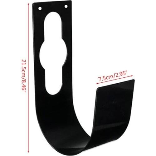 E56C Garden Hose Hanger Wall Mount Heavy Duty Hose Holder Hook for Expandable Hose Water Pipe Reel Organizer