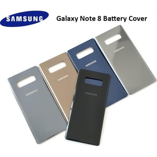 Battery Back Cover For Samsung Galaxy Note 8 N950 N950F N9500 SM-N950F Rear Door Housing Phone Replacement Case Adhesive Sticker