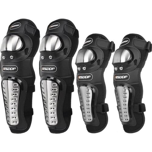Motorcycle Knee Shin Guards Elbow Sports Protector Pads Motocross Racing Sport Gear Guard Armor Motorbike Accessories
