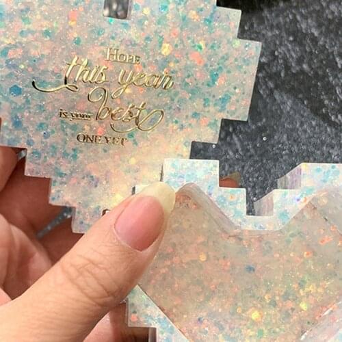 1 Set Pixel Love Storage Box Crystal Epoxy Resin Mold Case Decorations Silicone Mould DIY Crafts Jewelry Container Casting M2EA