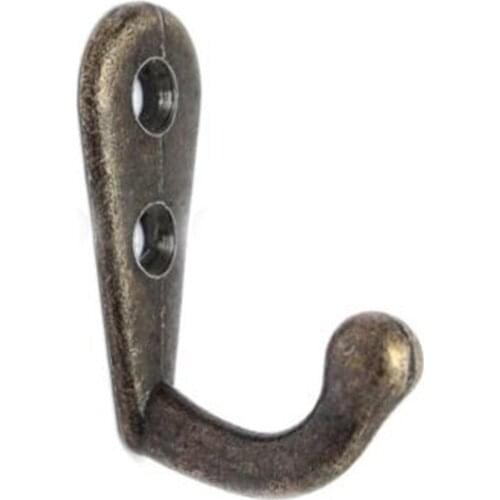 1pcs Coat Hook Single Hook Gold Antique Hook Extra Color Small Vintage M4B1