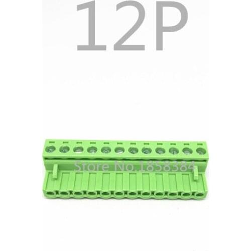 100PCS 2EDG-5.08-12P 2EDG 12Pin 5.08mm Plug-in Screw Terminal Block ROHS