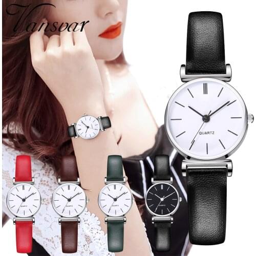 2020 Luxury Women Exquisite Simple Style Watches Ladies Leather Mini Design Bracelet Wristwatches Zegarek Damski For Gift Clock