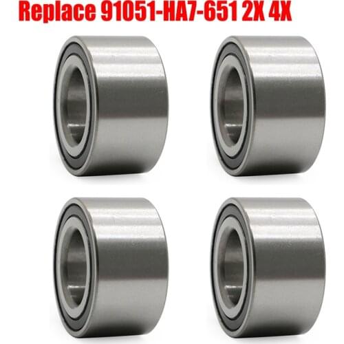 2X 4X 6X Front Wheel Bearing Replace 91051-HA7-651 For Honda TRX 400 450 500 650 680 Front hub Rims Bearing
