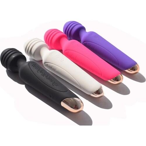 Women Vibrator Multi Frequency AV Rod Rechargeable Masturbator Adult Products Sexual Vibrating Magic Wand Sex Toys for Couples