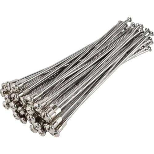 Spoke Kit Stainless Steel Spoke Set 19 Inch Rear Wheel for KTM 125-530 FOR HUSQVARNA 125-530 Off road 19"