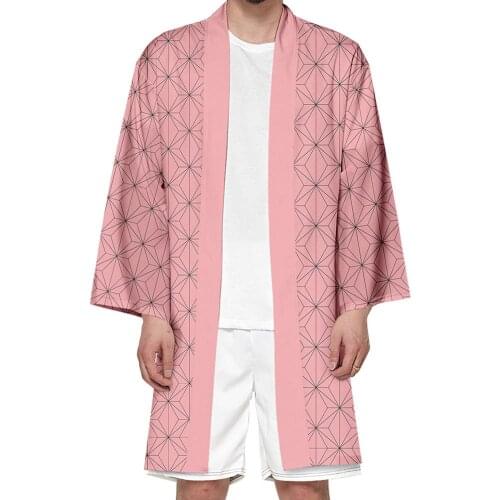Demon Slayer Cosplay Costume Shirt Rengoku Kyoujurou Coat Kochou Shinobu Kimono Tomioka Giyuu Clothes