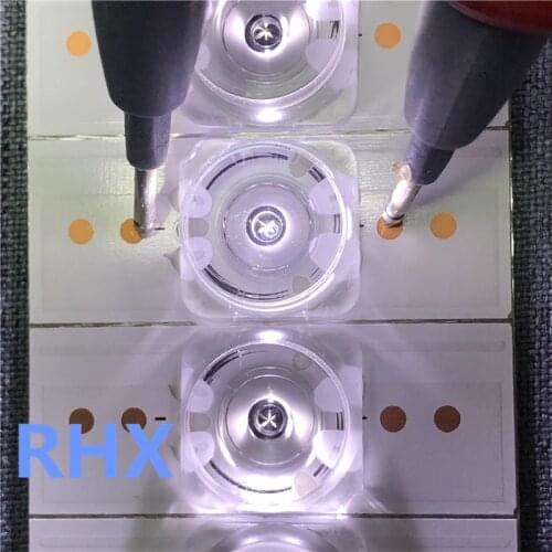 FOR 3V 6V Square lens aluminum lamp strip Concave Lens for LED Backlight Strip Repair TV Hisense TCL Konka Skyworth 100%NEW