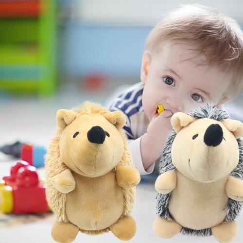 2021 The Simulation Of The Hedgehog Animal Doll Plush Toys For Christmas Kids Gift High Quality Duck Soft Stuffed Animals Bear