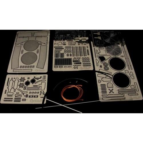 ORANGE HOBBY G35-116 1/35 Complete upgrading set for Leopard 2 A5/A6 FOR TAMIYA