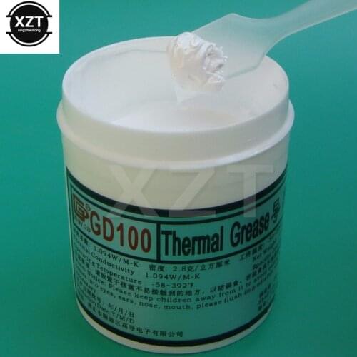 Original GD Brand Heat Sink Plaster Compound GD100 Thermal Conductive Grease Paste Silicone Net Weight 150 Grams For CPU LED