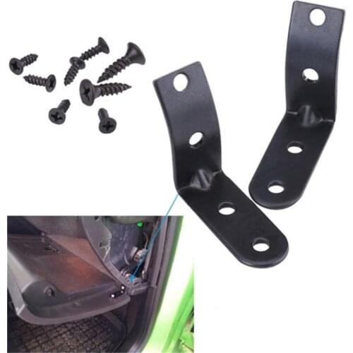 Glove Box Lid Hinge Snapped Repair Kit Hinge Brackets With Screws For Audi A4 S4 RS4 B6 B7 8E Car Accessories