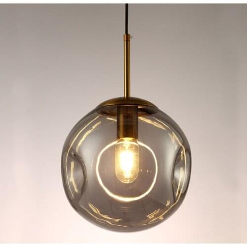 Modern minimalist bar pendant lights personality living room dining room pendant lights glass bedroom hanging lamp pendant light