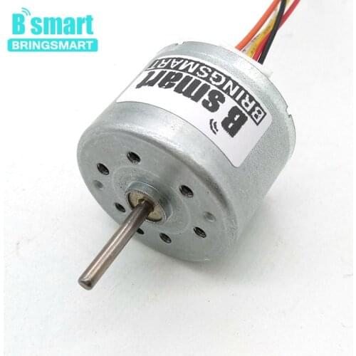Bringsmart R2418 High Speed 7500rpm 12V BLDC Motor Electric Machine PWM CW/CCW Brushless Mini DC Motor Signal Feedback