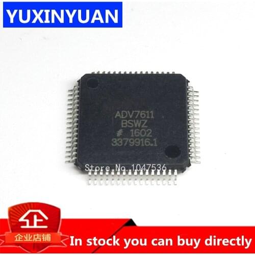 1PCS ADV7611 ADV7611BSWZ ADV7611BSW ADV7611B QFP LCD CHIP IC IN STOCK